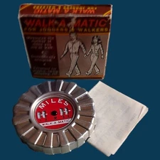 Vintage 1985 Chadwick Miller Inc Walk A Matic For Joggers & Walkers Pedometer