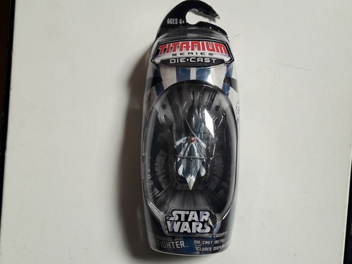 Star Wars Titanium Series. Die Cast Anakin's Modified Jedi Starfighter - 第 1/4 張圖片