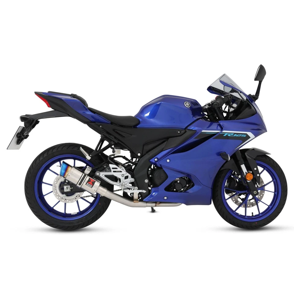 YZF-R 125 MT 125 2025 Impianto di Scarico Tondo Silenziatore Terminale Can SL20R - Immagine 2 di 4