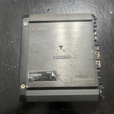 Kenwood 1000W Car Amplifier X501-1 used tested 