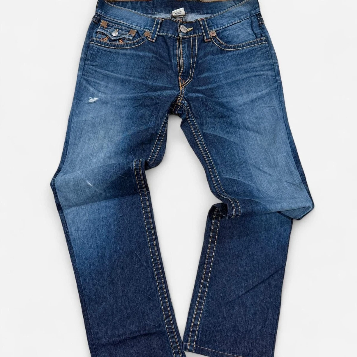 USA製 TRUE RELIGION straight デニム 濃紺 インディゴ True Religion Blue Jeans for Men for sale - eBay