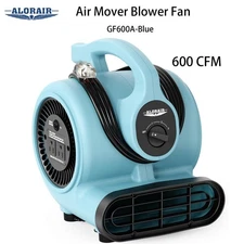 ALORAIR GF600A Air Mover Blower Fan 600 CFM Industrial Workshop Commercial Garag