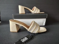 Madden Nyc Women's Shoes Comfort Foam Performance Insoles Size 9 Heeled Slide 