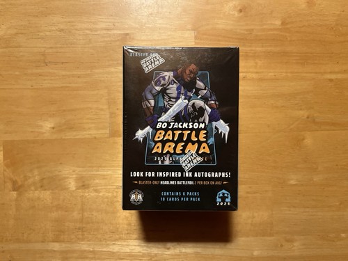 2025 BO JACKSON BATTLE ARENA ALPHA UPDATE FACTORY SEALED BLASTER BOX