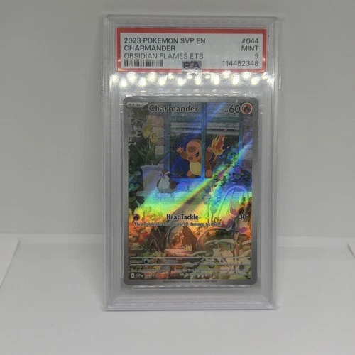 2023 Charmander 044 Sv: Scarlet & Violet Black Star Promo Holo PSA 9 English