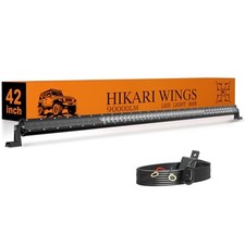 2026 New 42 Inch LED Light Bar, 90,000LM Off Road, 90W Spot Flood 42 inch