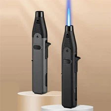 1300° Torch Lighter Bright Flame Lighter Outdoor Survival Tool Windproof Lighter