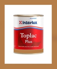 Interlux YLK237 Sundown Buff Toplac Plus Topside High Gloss Paint Quart