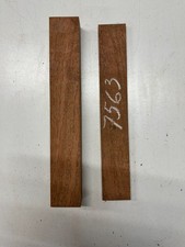 2 Pcs, Bubinga Thin Stock Lumber- Various Size- Lumber Wood Blanks 7563