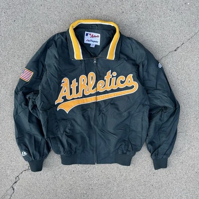Majestic Oakland Athletics Sports Fan Jackets for sale | eBay
