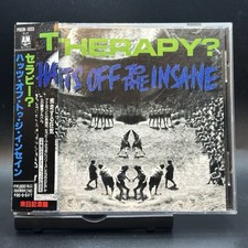 Therapy / Hats Off To The Insane First Edition 1993 Japan OBI CD