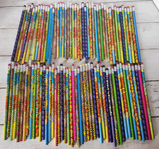 90pc Lot Colorful Classroom Teacher Pencils "Do Your Best" "Succeed" "Achieve"