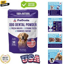 ProDenta, All-Natural Dog Dental Powder for Teeth Cleaning, Dental Powder for...