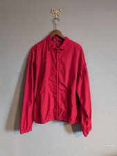 Vintage Polo Ralph Lauren Oversized Red Windbreaker Jacket XL Mens Lightweight