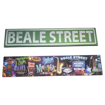 Beale Street Souvenir Fridge Magnet Memphis Tennessee Blues 