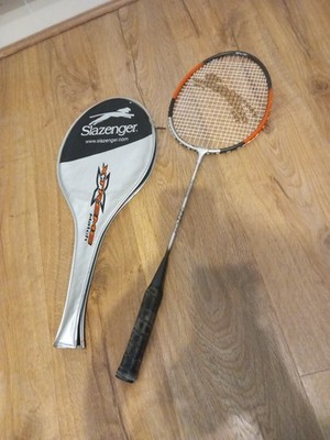 Slazenger Xtreme Match Badmintonschläger Schläger Raquet Vintage mit Kopfbedeckung