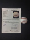 Hank Aaron Single Signed Baseball on Rawlings 715 Ball JSA LOA Braves HOF