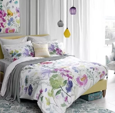 BLUEBELLGRAY Tetbury Meadow KING Duvet Cover & Pillowcases RRP £155 Free Postage