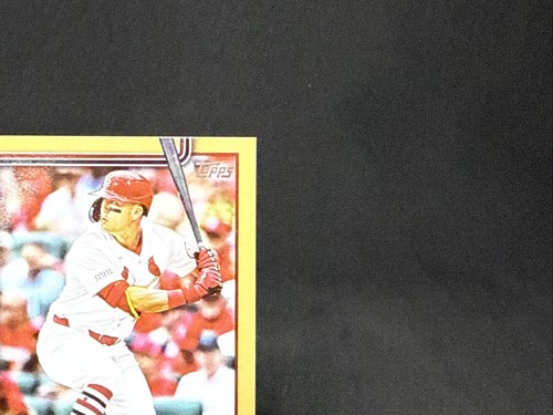 2025 Topps Series 1 Baseball Lars Nootbaar Gold Border 1640/2025 - Picture 3 of 11