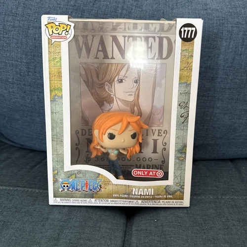 One Piece Nami Wanted Poster #1777 Target Exclusive Brand New Vinyl Funko Pop