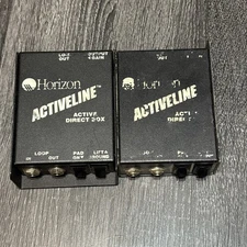 Horizon Activeline Active Direct Box 1 Channel Lot of 2