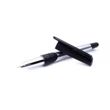 S.T. Dupont Defi Millennium Fountain Pen Brushed Chrome Matte Black 400004