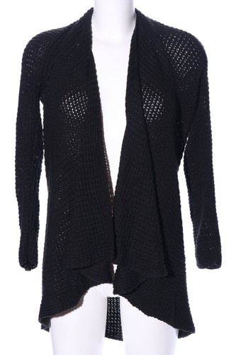 Cardigan Zara Femme Noir Taille EU 38 - Style Décontracté, Coupe Près Du Corps, Occasion Très Bon état