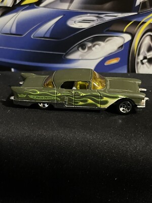 ミニカー Hot Wheels 57 Cadillac El Dorado B Hot Wheels 1957 57 Cadillac El Dorado Brougham 1:64 USED NM