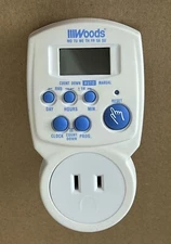 WOODS Indoor Digital Timer 59376