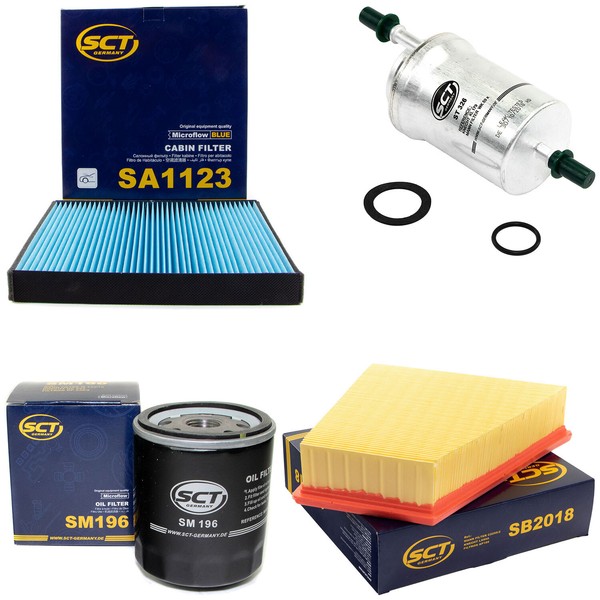 Filter Set SCT Kraftstoff- ÖL- Luft- Innenraum- FüR Skoda Fabia I 1.4 1.0 6Y2-image