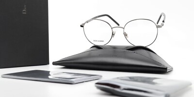 CHRISTIAN DIOR Brille DIORTECHNICITYO10 KJ1 52-19 150 Homme Gunmetal Panto Italy