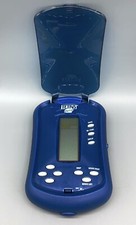 TETRIS Lighted Electronic Handheld Travel Game Radica Fliptop Blue 2006
