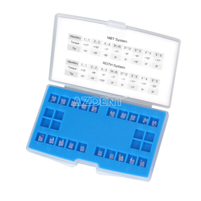 Fritz Hansen Staffa Ortodontica In Ceramica Roth .022 – 5x5 Con 3 - Foto 11