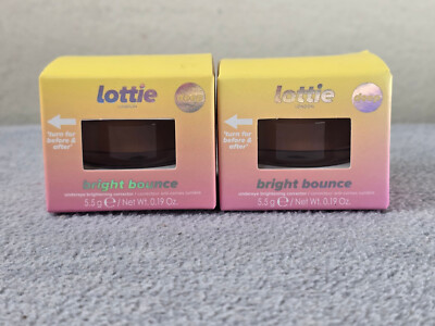 LOTTIE Bright Bounce Undereye Brightening Corrector / 0.19 oz - Deep【LOT of 2】