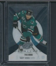 2013-14 Upper Deck Ice Rookie Premieres /999 Matt Irwin # 68