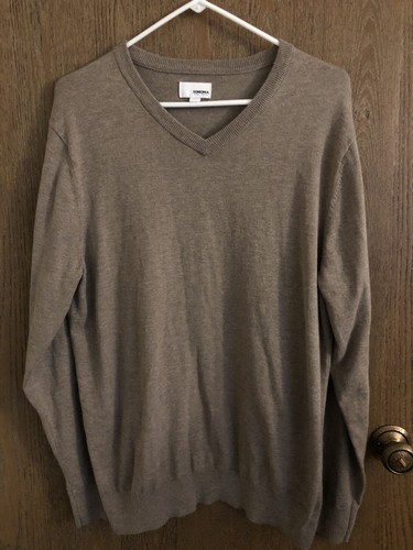 Sonoma Men Long Sleeve Pull Over V-Neck 