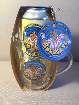 Collectable Bullseye Bully Pint Glass Tankard Gift Set