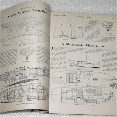 MOTORBOAT 12/10/25 ~ BUILDERS & BUYERS ~ WOODEN BOATS / PLANS / VINTAGE ADVERTS - Picture 9 of 9