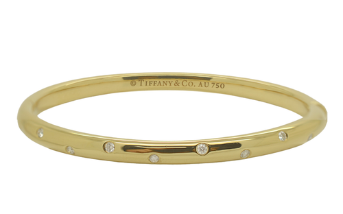TIFFANY \u0026 CO. Etoile 18K Yellow Gold 