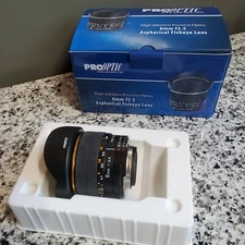 ProOptic Adorama 8mm F3.5 Aspherical Fisheye Nikon Lens