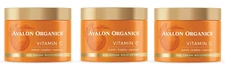 3 x Avalon Organics Gel Cream Moisturizer with Vitamin C, 1.7 Oz x 3 pack