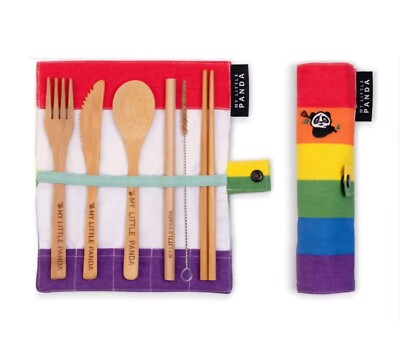   Original Bambus Brotzeitset TISCH Besteck SEHR gute QUALITÄT. Britischer Verkäufer 