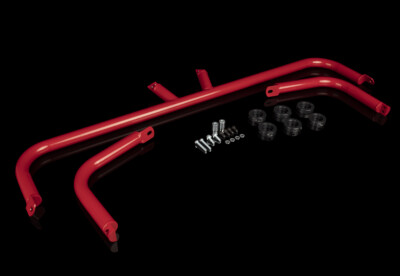 BRAUM Racing Gloss Red Seat Belt Harness Bar Kit for Nissan 370z Z34 09+ New