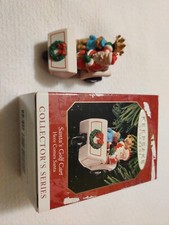 1999 Santa's Golf Cart Hallmark Ornament  Here Comes Santa Collectors Series