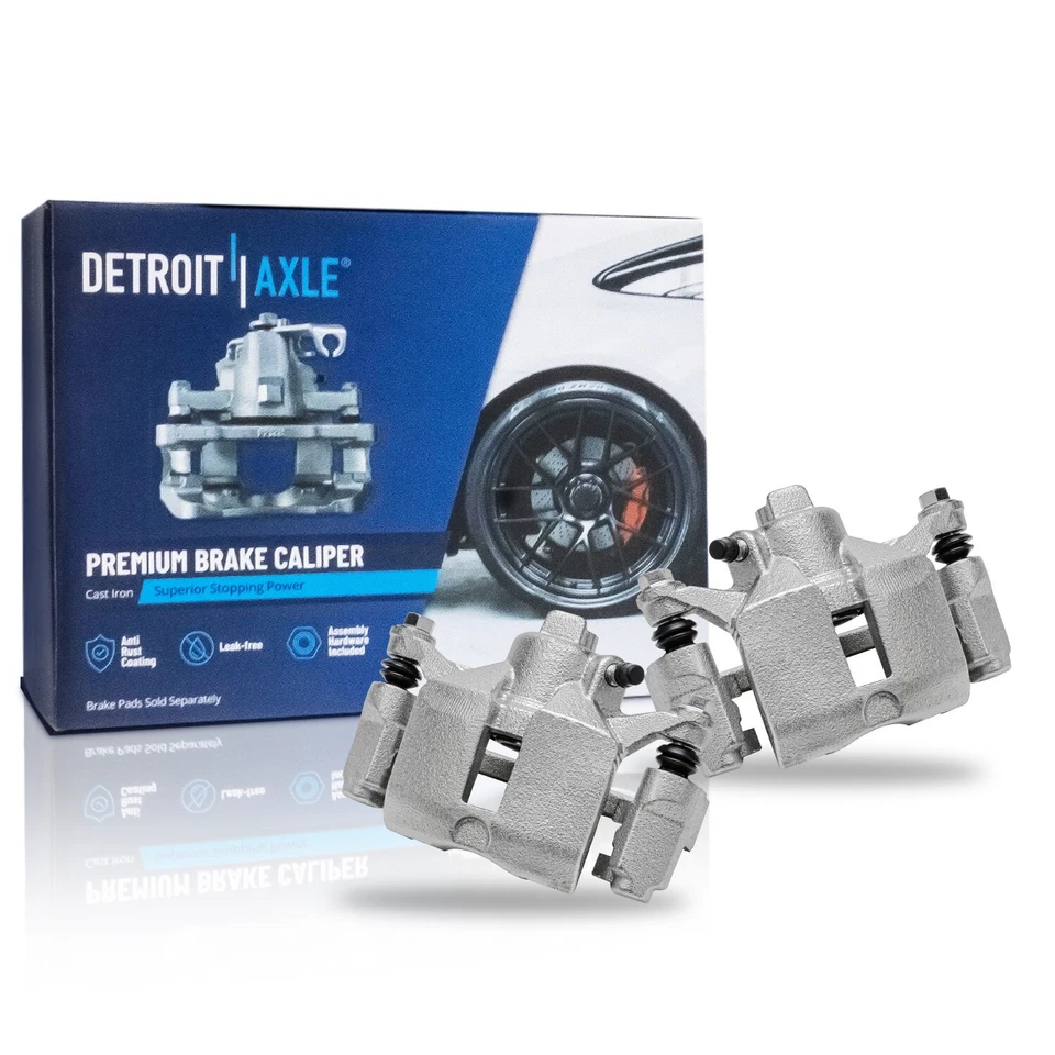 Rear Disc Calipers Ceramic Brake Pads for Chevrolet Impala Buick LaCrosse Regal - Image 3 of 4