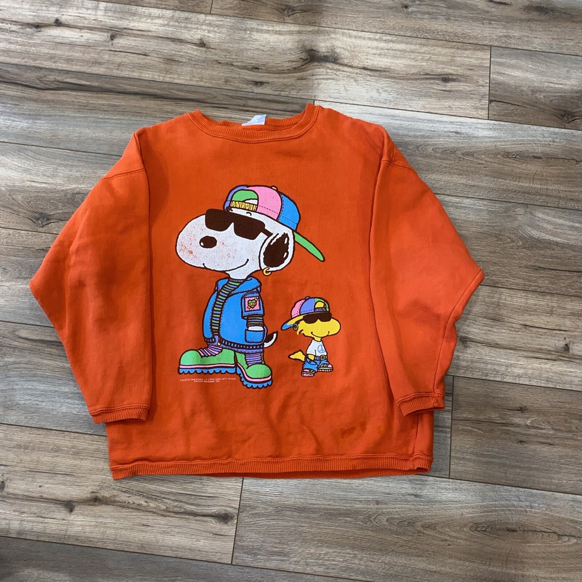 Vintage Snoopy Peanuts By Design Sweatshirt Mens XL 90's Hip Vintage Snoopy Peanuts By Design Sweatshirt Mens XL 90's Hip