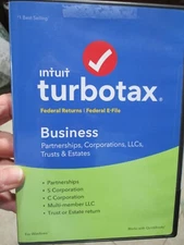 2018 TURBOTAX BUSINESS CD for CORPORATION ESTATE TRUST TURBO LLC TAX