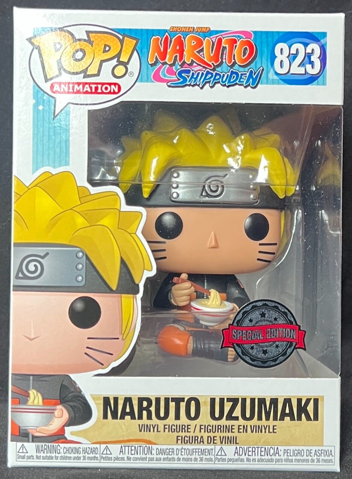 Funko Pop 823 Naruto Uzumaki Noodles Special Editon, Multicor