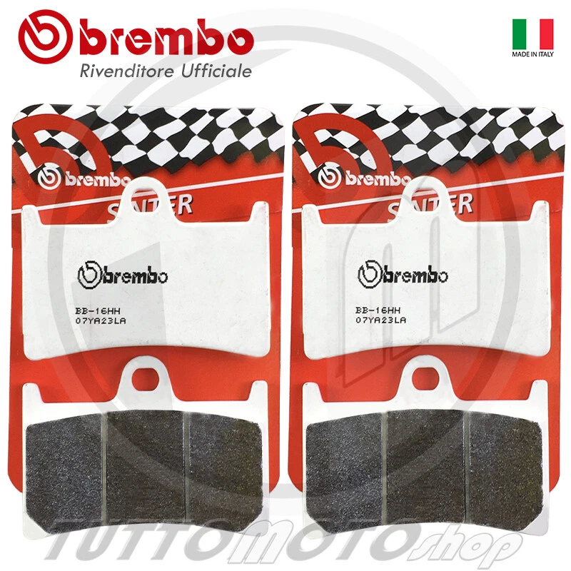 Pastiglie freno anteriori Brembo per Yamaha YZF 600 Thundercat...SET PASTIGLIE FRENO ANTERIORE BREMBO YAMAHA YZF R6 600 1999-2002...Set pastiglie freno anteriori CL-Brakes serie C60 per YAMAHA YZF