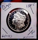 MORGAN SILVER DOLLAR 1880 S GEM BU DMPL/PL GLASSY MONSTER MIRRORS MS++++++ WOW
